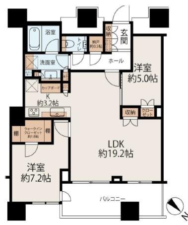 サウス5309_間取図